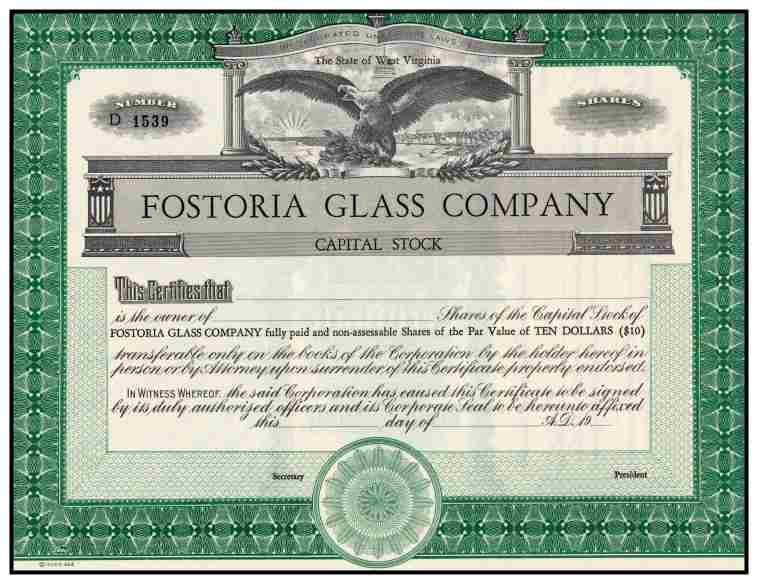 fostoria-stock-certa